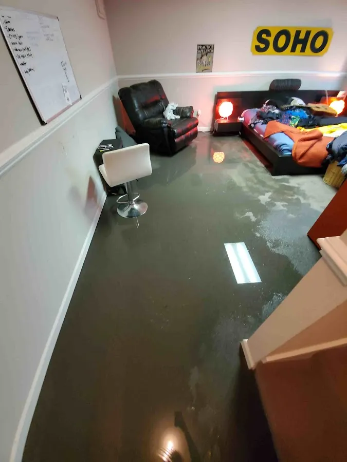 Basement Flood Cleanup in Sellersburg, IN
